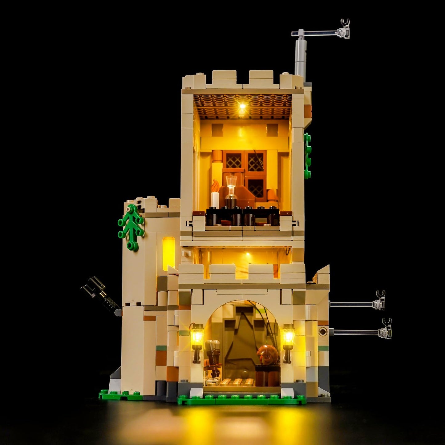Brickshining LED Lighting Compatible with Lego 76447 Hogwarts Castle Flying Lessons, Light Kit Compatible with Lego 76447, NOT Included The Model Set