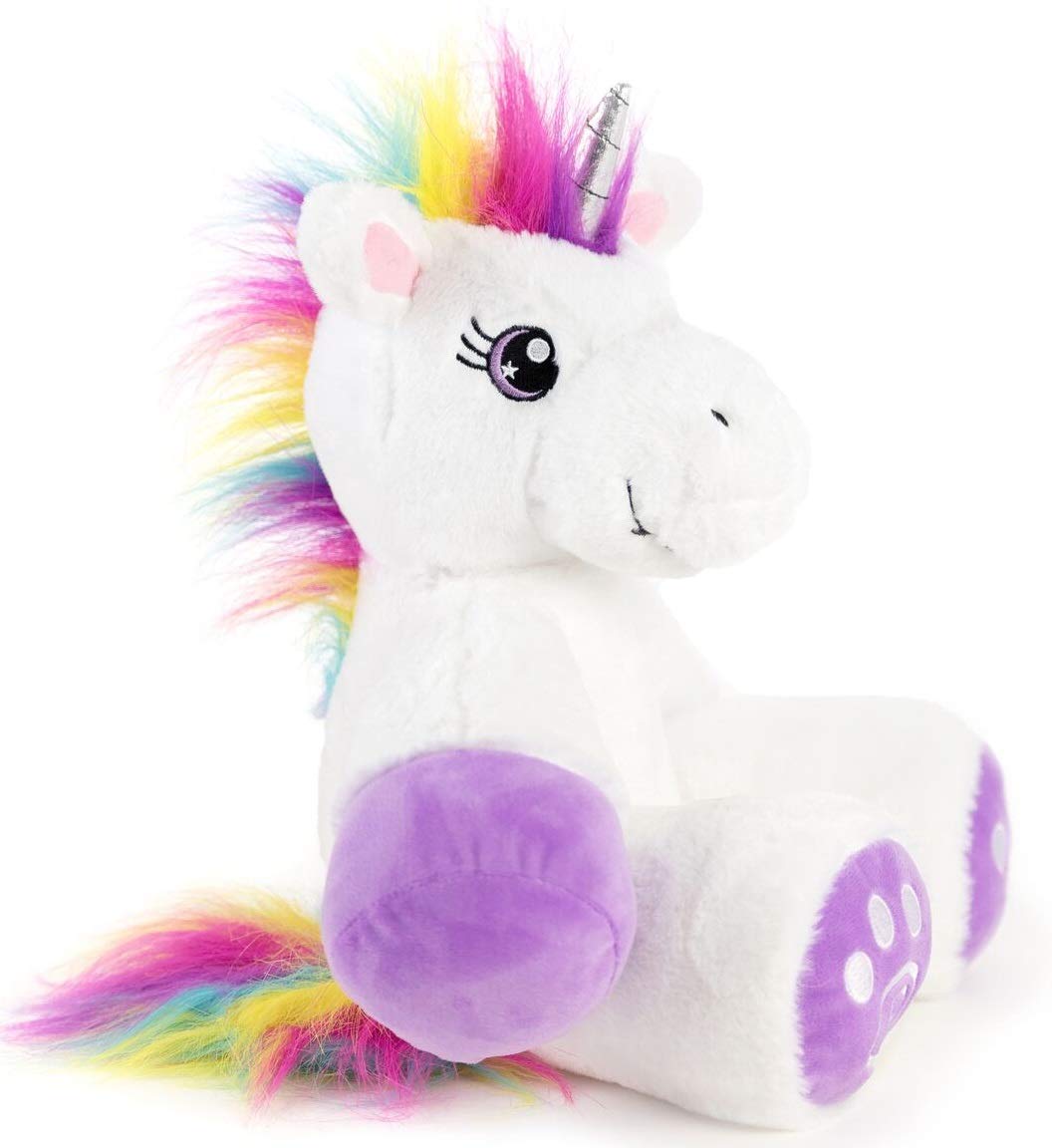 Plushible Poppy The Unicorn Stuffed Animal, 18" Plush Unicorn Toy for Girls & Boys - Machine Washable Plush, Soft Stuffed Animal Toy, Gift's Day Gift for All