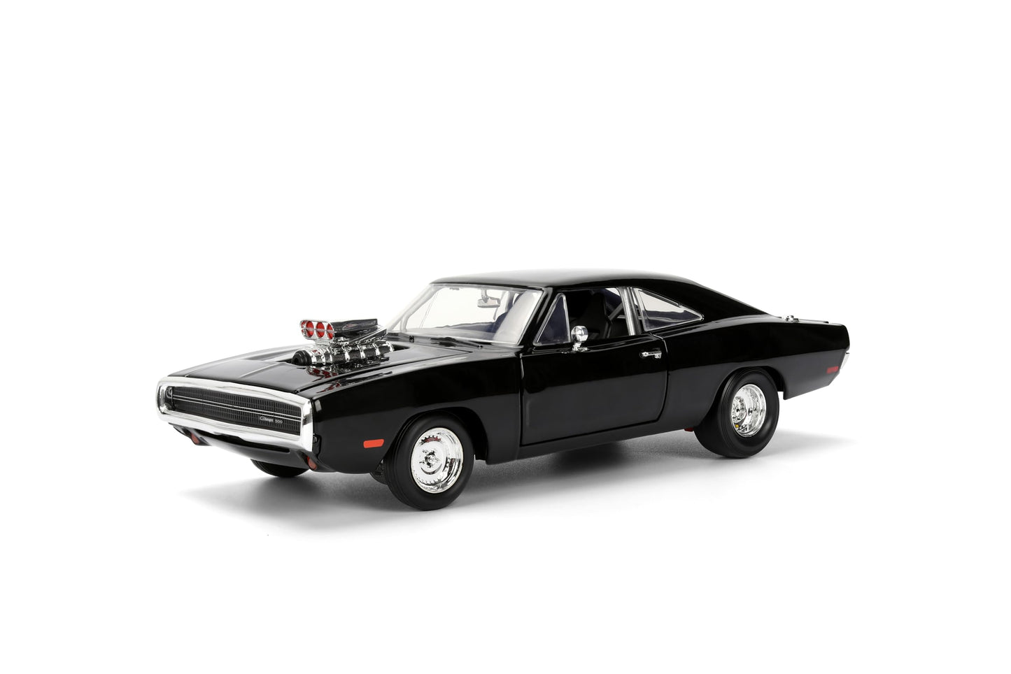 Jada Toys Fast & Furious F9 1:24 1970 Dom's Dodge Charger Die-cast Car, Toys for Kids and Adults (31942)