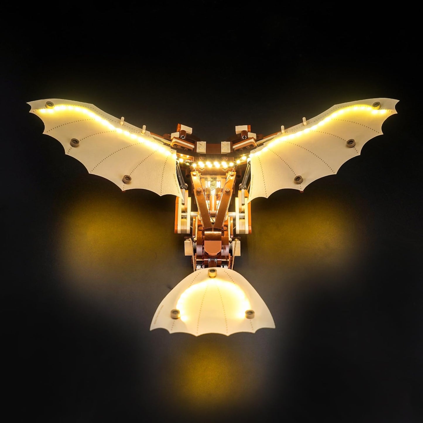 Brickshining LED Lighting Compatible with Lego Leonardo da Vinci’s Flying Machine, Light Kit Compatible with Lego 10363 Leonardo da Vinci’s Flying Machine, NOT Included The Model Set