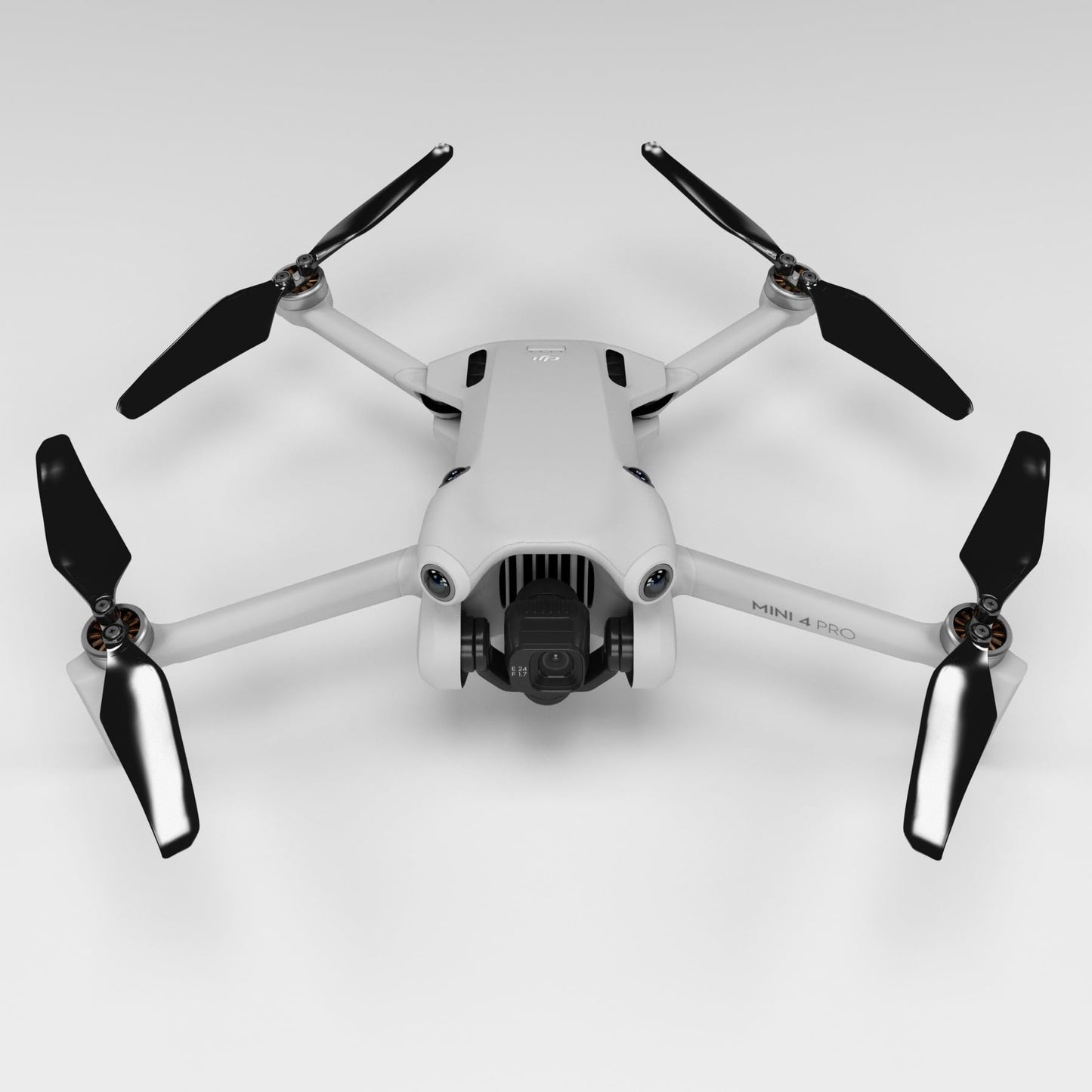 Master Airscrew Bundle - Super Stealth Propellers for DJI Mini 4 Pro & Mini 3 Pro - Black + Electric