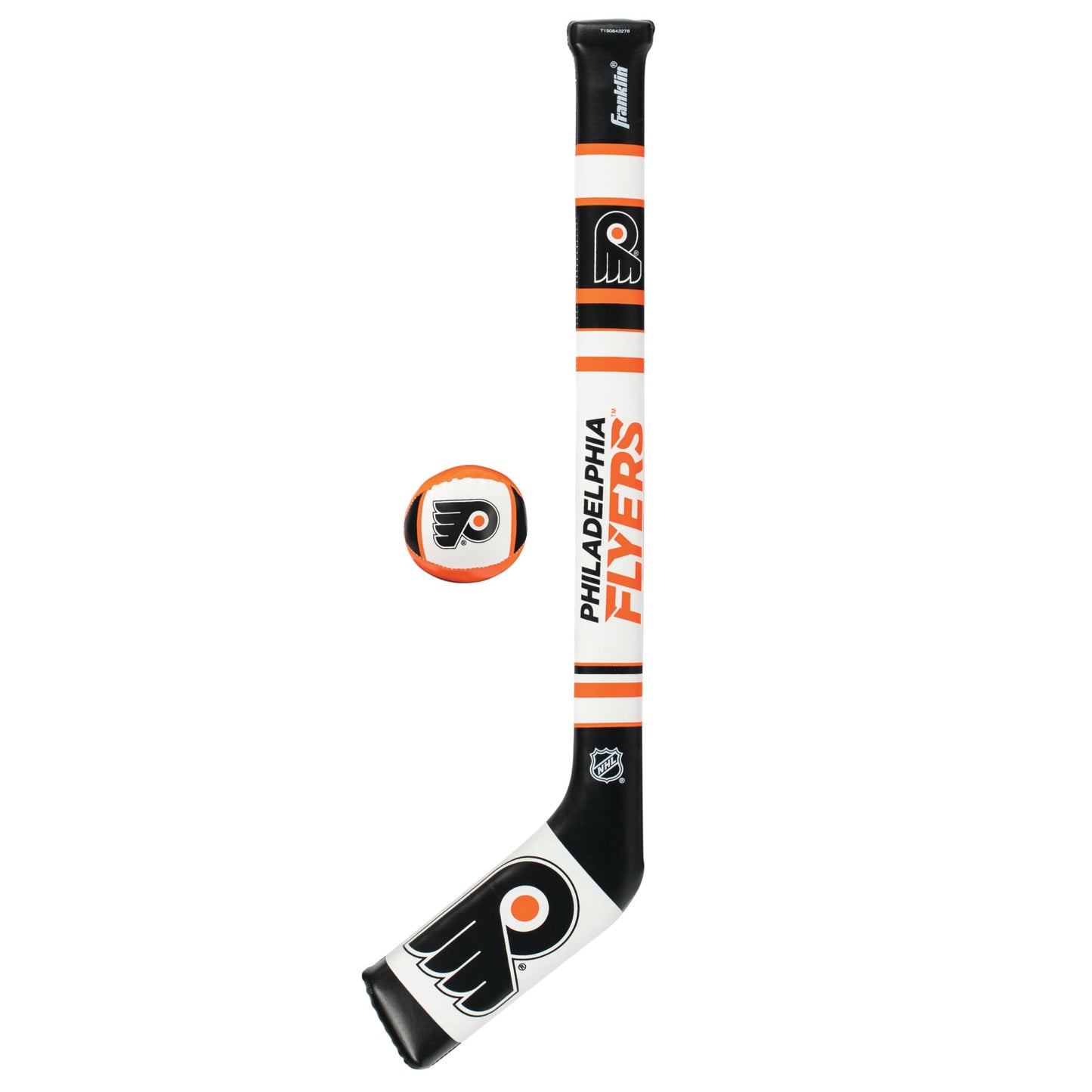 Franklin Sports NHL Philadelphia Flyers Softsport Hockey Set, Youth One Size