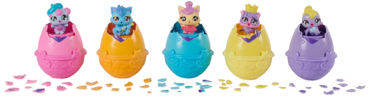 Hatchimals Alive, Egg Carton Toy with 5 Mini Figures in Self-Hatching Eggs, 11 Accessories, Kids Toys for Girls and Boys Ages 3 and up