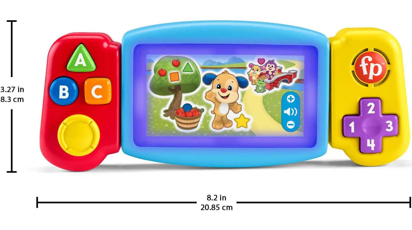 Fisher-Price Baby & Toddler Toy Laugh & Learn Gamer, Electronic Musical Learning Activity for Pretend Play Infants Ages 9+ Months