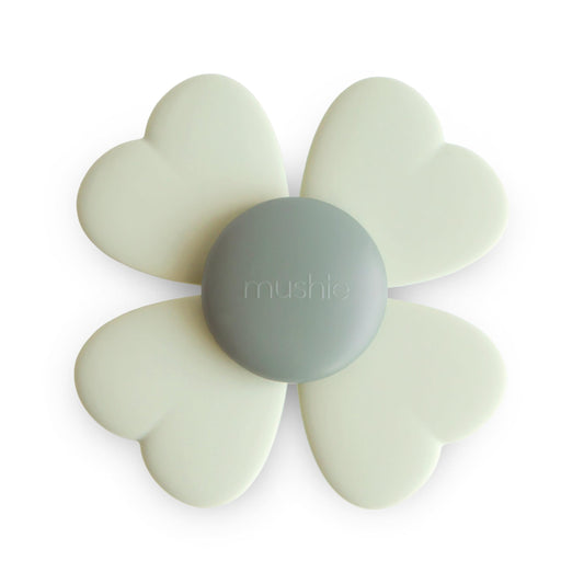 mushie Lucky Suction Spinner Toy | Toddler Sensory Toys for Bath & Play