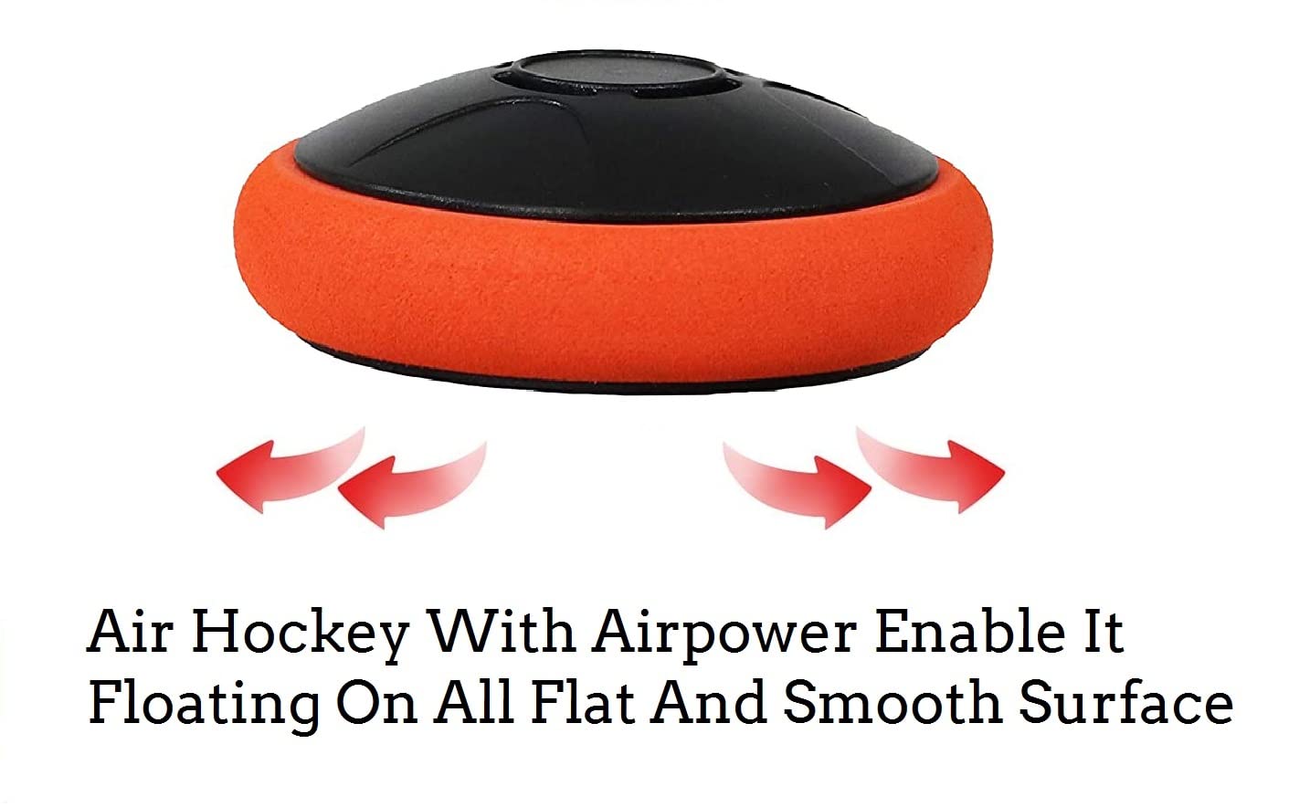 Rechargeable Hover Air Hockey Puck and Paddles, Hover Puck for Any Flat Surface, 2Pcs Air Hockey Strikers