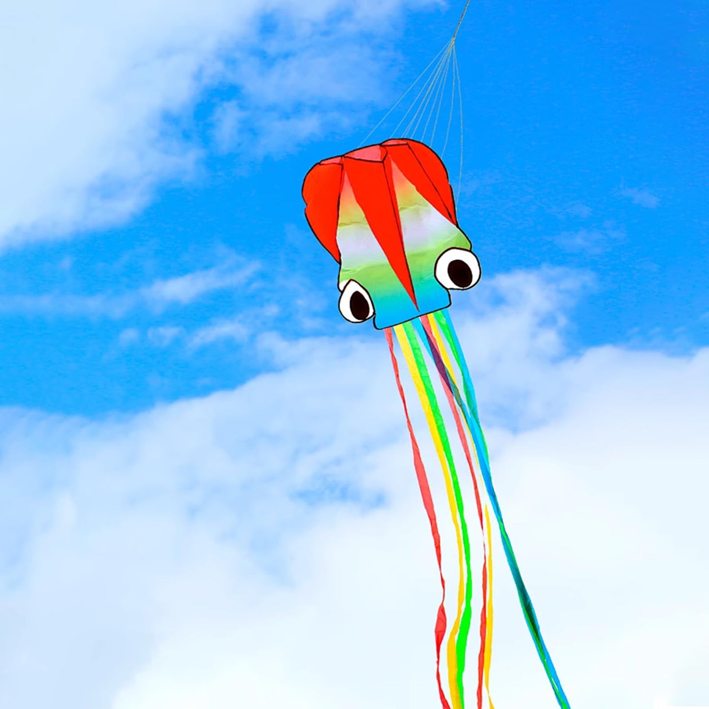 Kites for Kids & Adults, Beach Set for Beginners, Easy to Fly Large Kites Pack for Boys and Girls, 300ft Kite String Included, Perfect for Outdoor Activities (6 Pack)