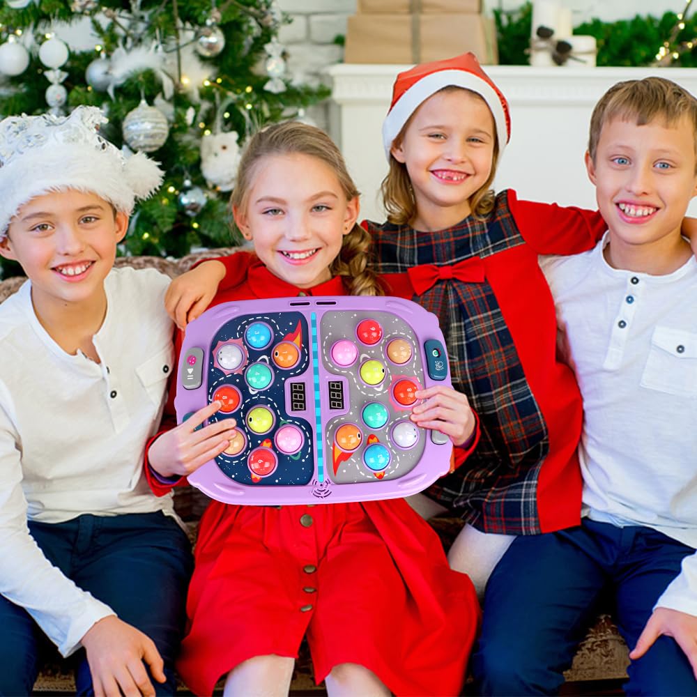 Whack Game Mole for Kids, Toys for 3 4 5 6 7 8+ Year Old Girls Boys, Pounding Toddler Toys for Age 3-8, Birthday Gifts for Girls Age 3 4 5 6 7 8 Years Old, Interactive Toys with 3 Modes, Music, Light