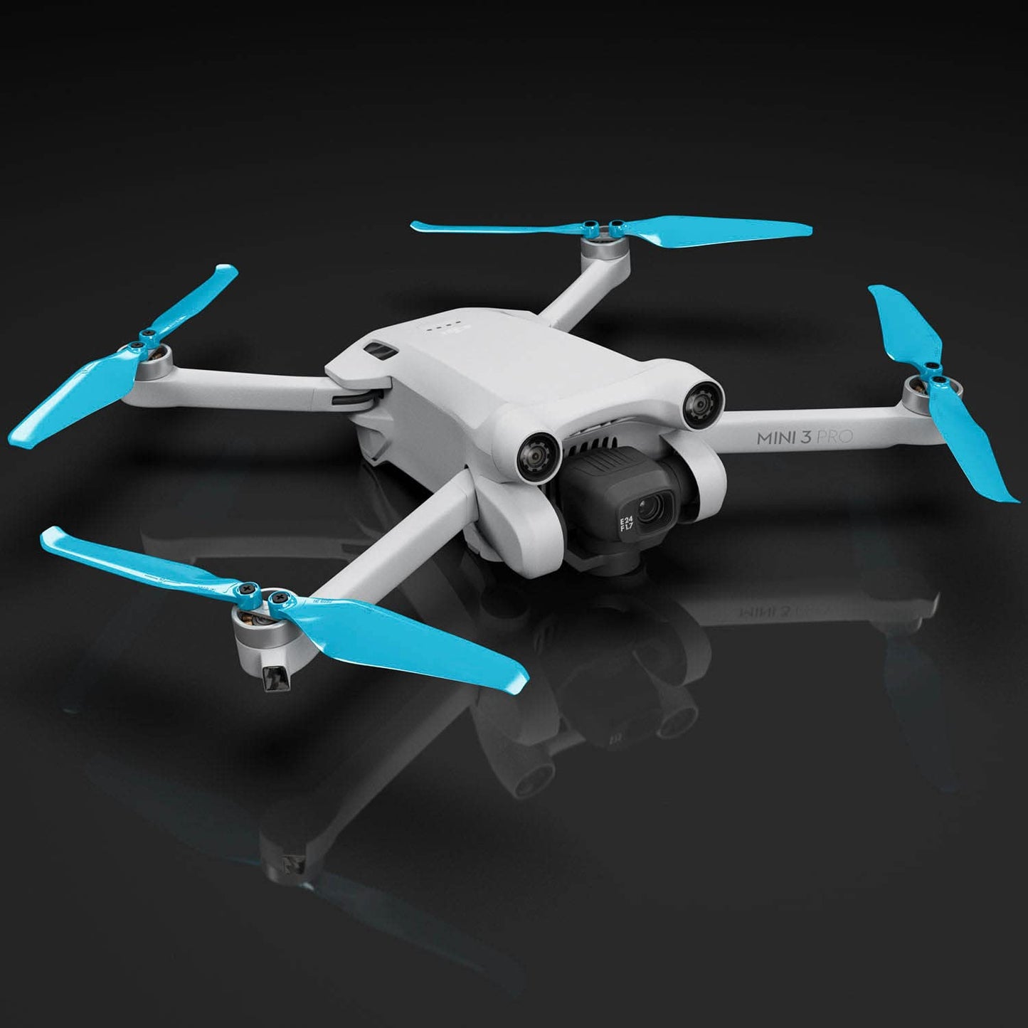 Master Airscrew Bundle - Stealth Propellers for DJI Mini 3 Pro & Mini 4 Pro - Black + Electric + Blue