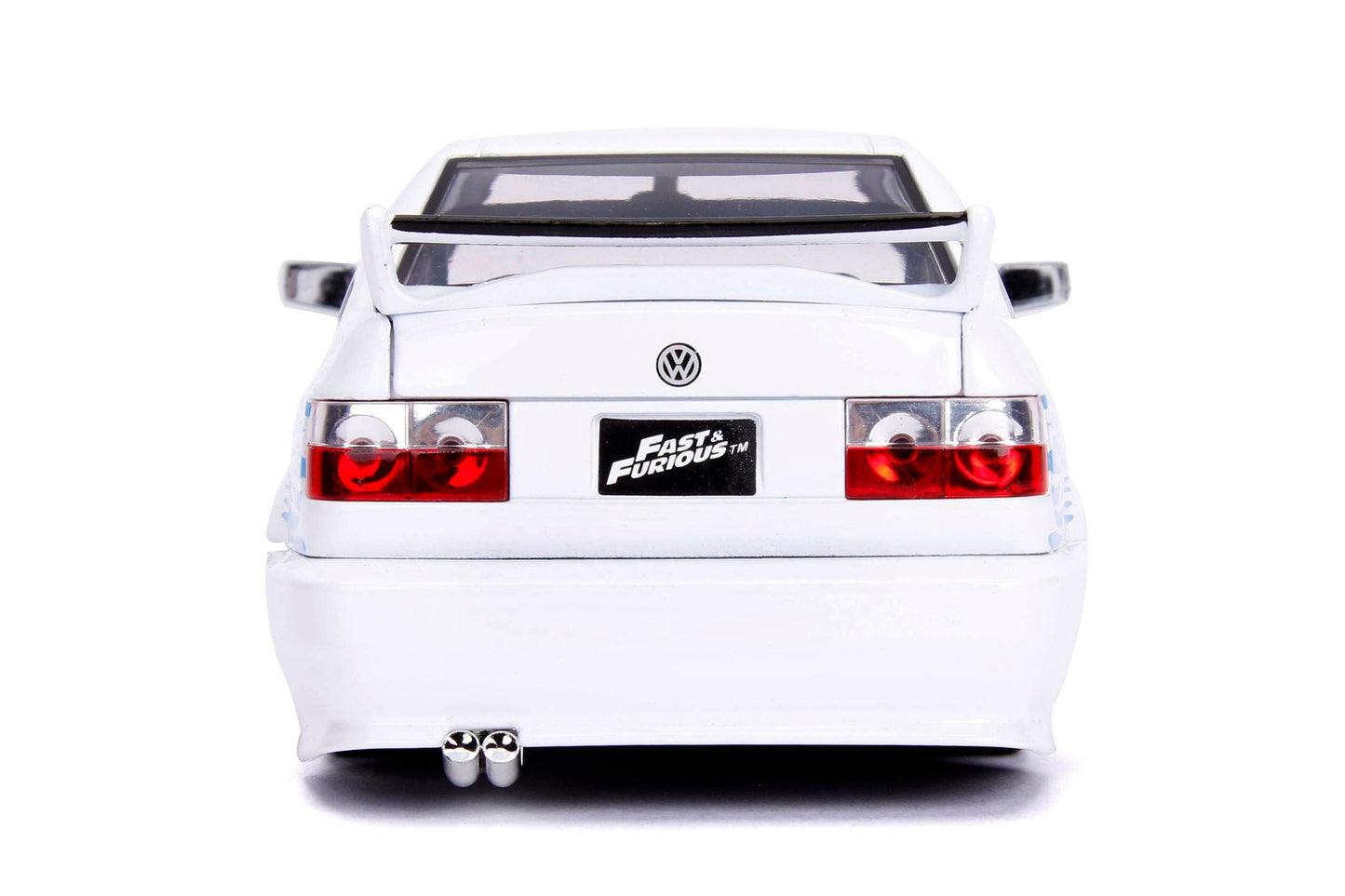 Jada Toys Fast & Furious 1:24 Jesse's Volkswagen Jetta Die-cast Car, Toys for Kids and Adults, White (99591W)