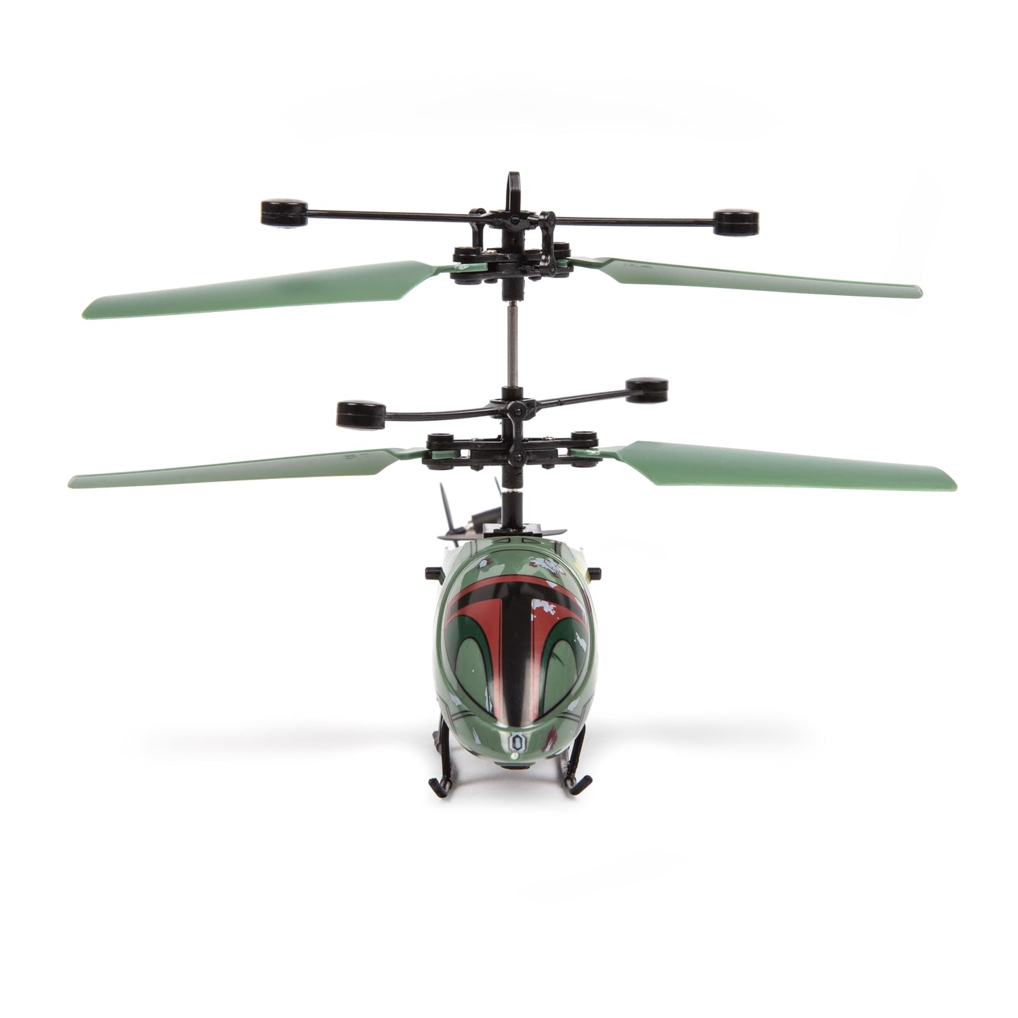 Star Wars Boba Fett RC Helicopter – Easy‑Fly Remote Control Helicopter with LED Lights, Durable Body, Coaxial & Rear Rotors – Kids 8+