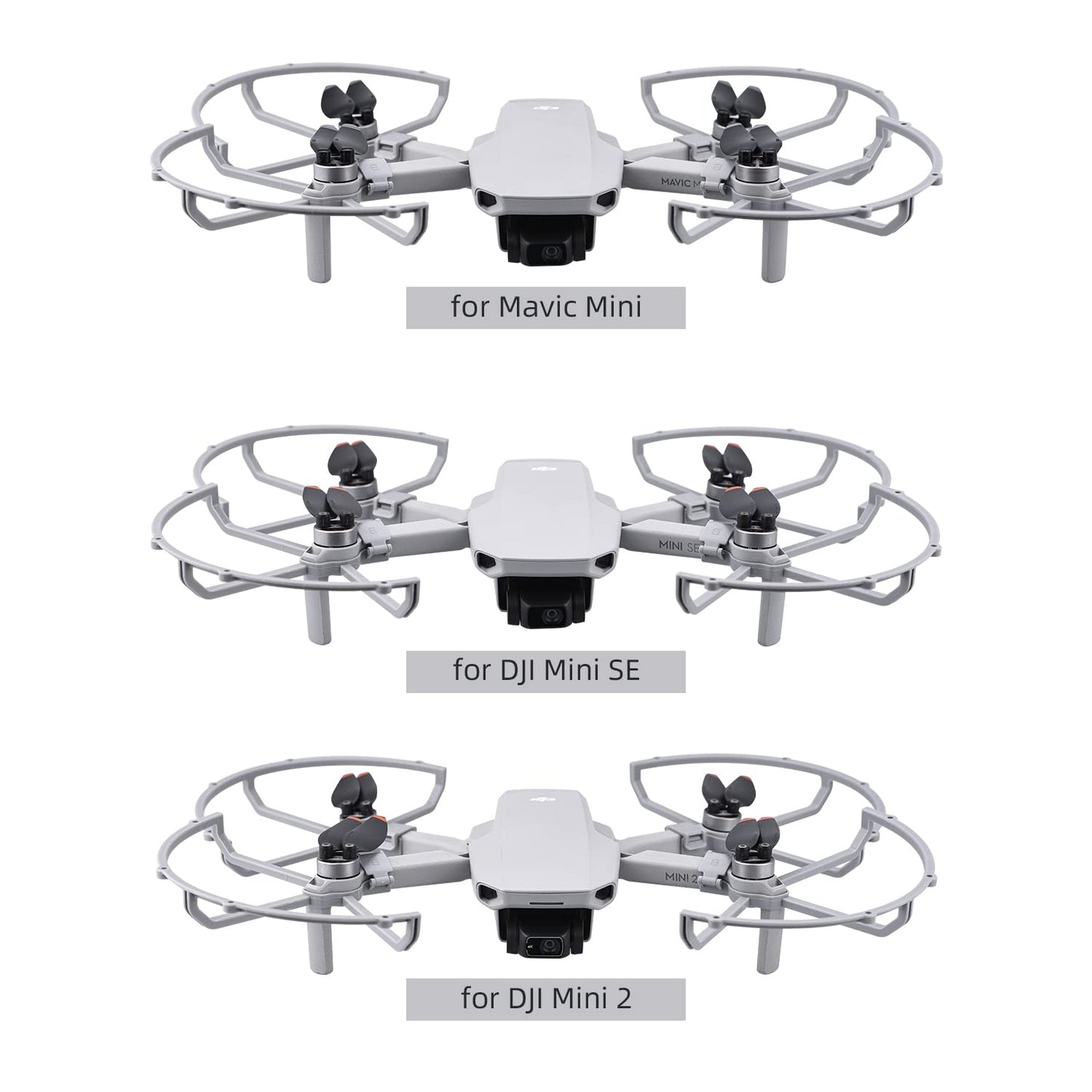 Mini 2 Propeller Holder Guard,HeiyRC Landing Gear Props Protector Bumper Foldable Height Extensions Blade Stabilizer Fixator for DJI Mini 2/Mini SE/Mavic Mini Accessories