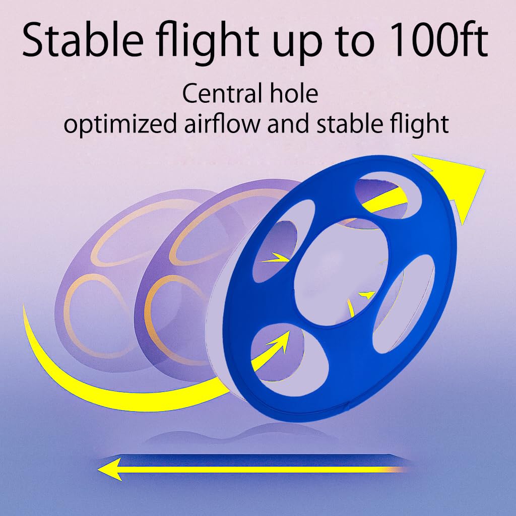 A-REIKI Giant Flying Disc Soft, Foldable & Floats in Air - Encourage Outdoor Play & Family Fun - Great for Kids 13+ Years, Parent-Child Interaction, and School Activities