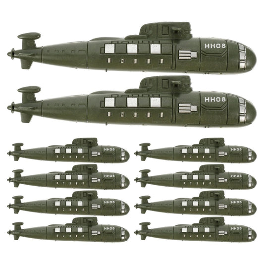 Abaodam 24 Pcs Navy Submarine Model, Realistic Military Submarines Toy for Sandbox Battle Scene and Education, Miniature Naval Ship Ornaments for Boys and Adults