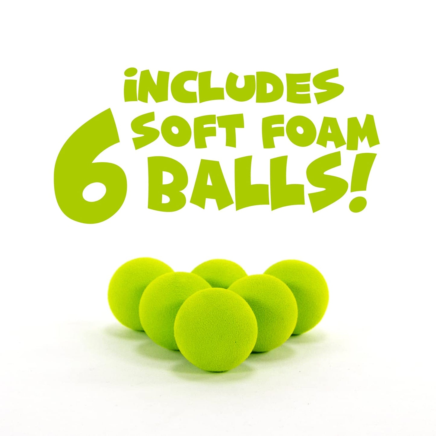 Hog Wild Pig Ball Popper Toy - Includes 4 Soft Foam Balls - Squeeze to Pop Air Powered Balls Up to 20 Feet - Launcher Safe for Indoor/Outdoor Play - Party Favor Gift for Kids, Girls, Boys Ages 5+