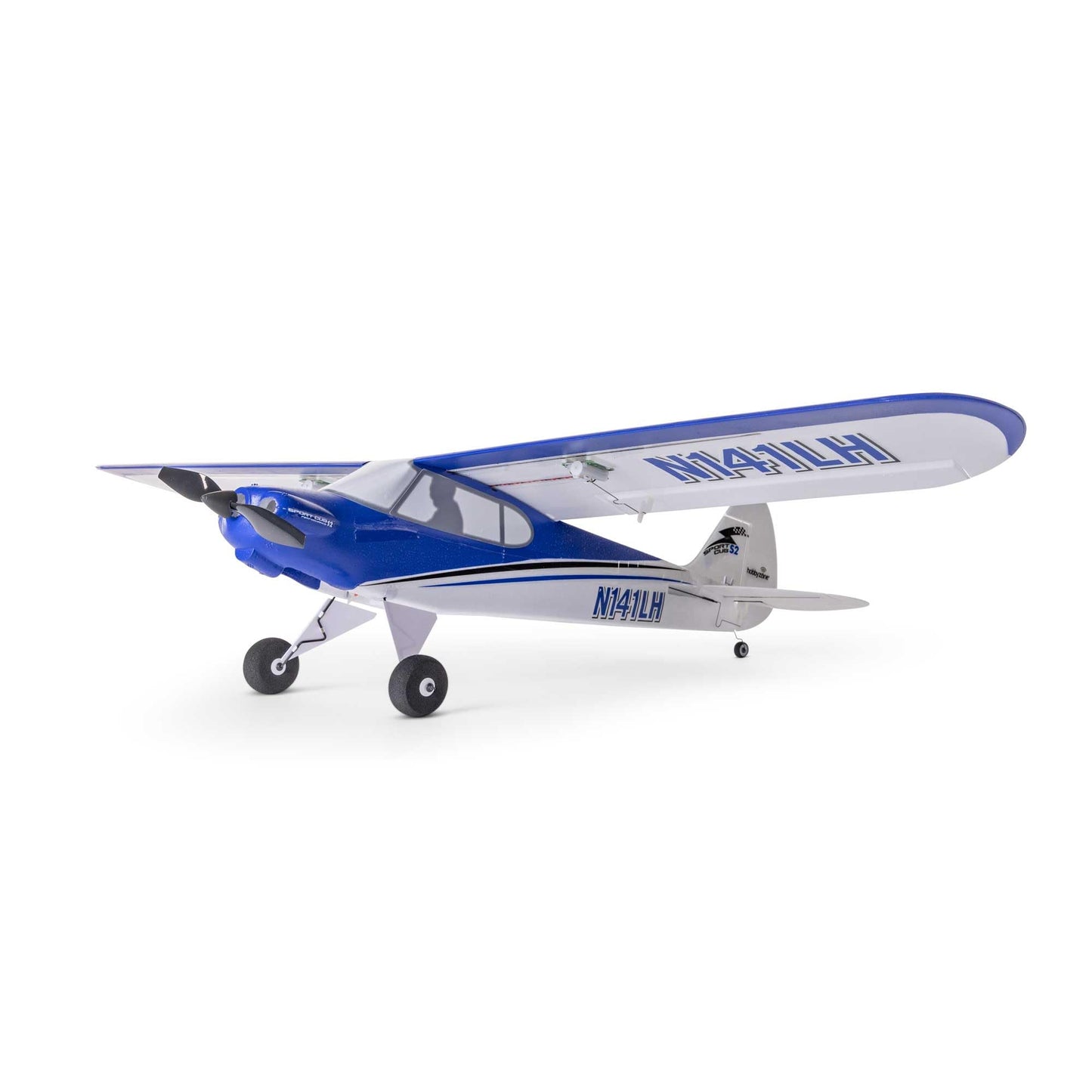 HobbyZone RC Airplane Sport Cub S 2 615mm RTF Everything Needed to Fly is Included/Safe Technology HBZ444000,White/Blue