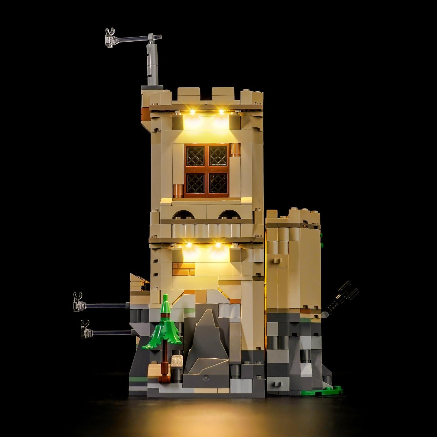 Brickshining LED Lighting Compatible with Lego 76447 Hogwarts Castle Flying Lessons, Light Kit Compatible with Lego 76447, NOT Included The Model Set