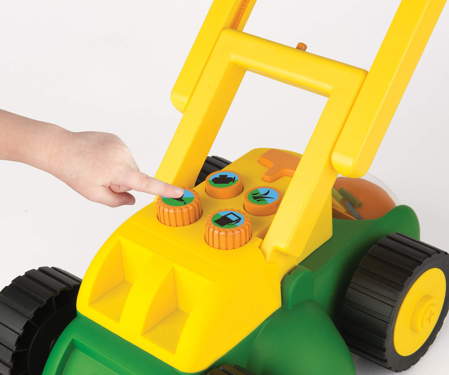 Tomy John Deere Electronic Lawn Mower, Toy for Kids