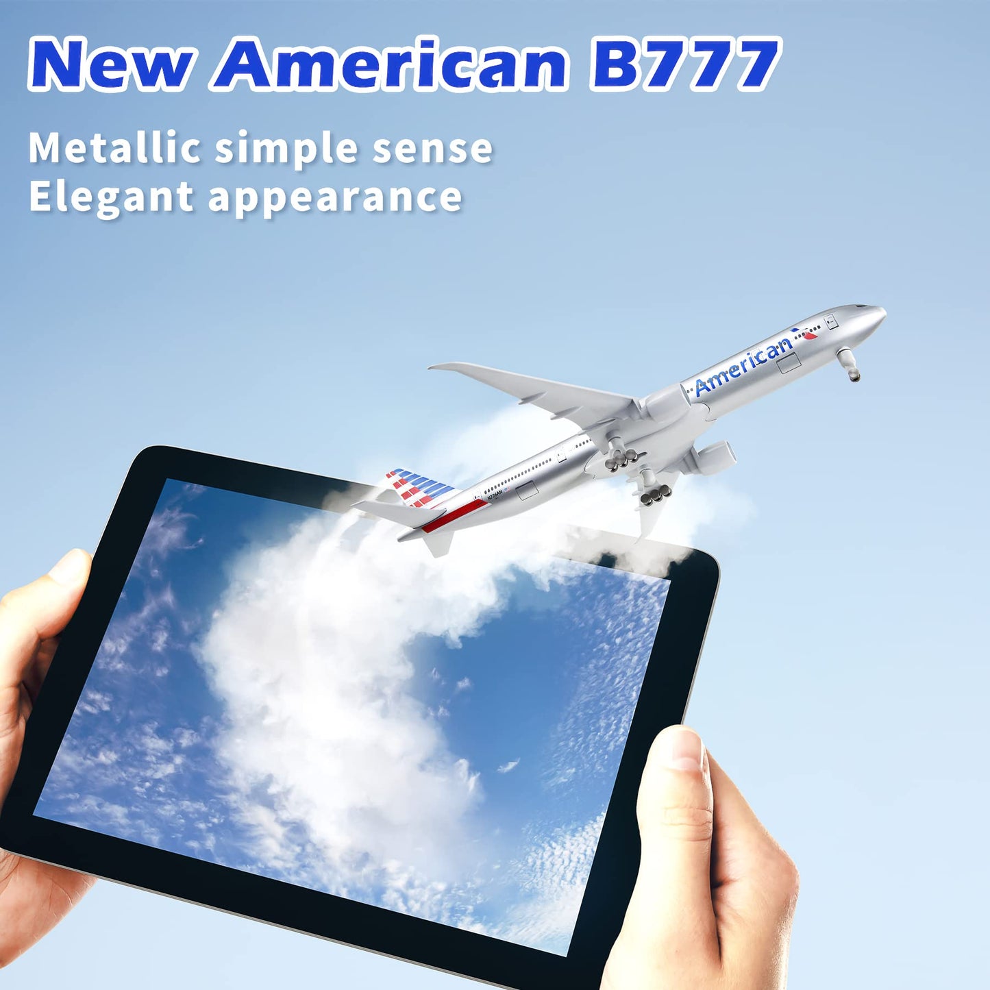 Lose Fun Park Diecast Airplane - Boeing 777 Model for Collections & Gifts