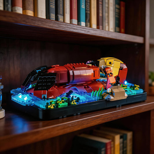 YEABRICKS LED Light for Lego-21366 Ideas Floating Sea Otters Building Blocks Model (Building Set NOT Included)