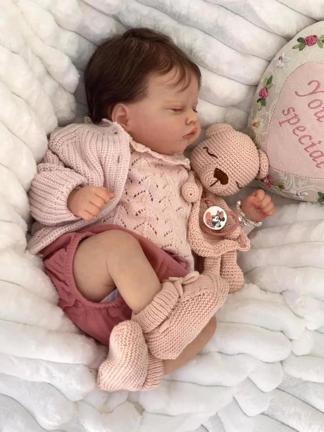 kgniess me Lifelike Reborn Baby Dolls - 20 Inch Sleeping Real Life Baby Dolls Realistic Newborn Baby Dolls Reborn Doll Reborn Babies