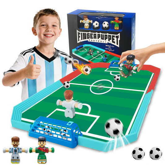 Foosball Table Soccer Board Game for Kids，Finger Foosball Pinball Interactive Toys,Interactive Board Games Gift for 3 4 5 6 7 8-12 Year Old Kids Boys Girls