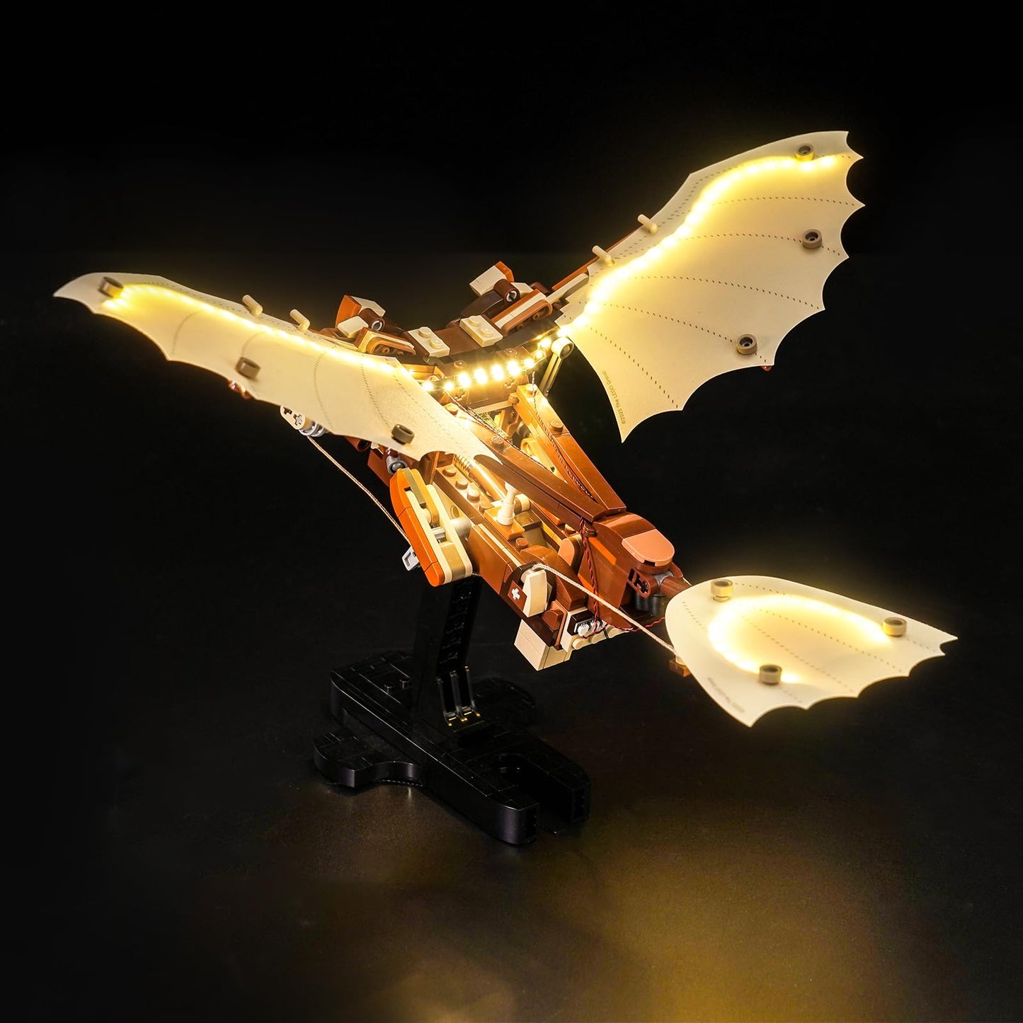 Brickshining LED Lighting Compatible with Lego Leonardo da Vinci’s Flying Machine, Light Kit Compatible with Lego 10363 Leonardo da Vinci’s Flying Machine, NOT Included The Model Set