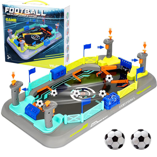 Mini Soccer Board Game for Kids: Interactive Soccer Gifts for 3 4 5 6 7 8-12 Year Old Boys Girls - Table Foosball Game Toy for Indoor Home Party Family - Perfect Christmas Birthday Gift for Kids 4-10