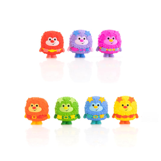 Rainbow Brite 'Limited Edition' 7-Pack Sprite Collector Set with 7 Sprites 1.25-inch Cheebee Micro Figures