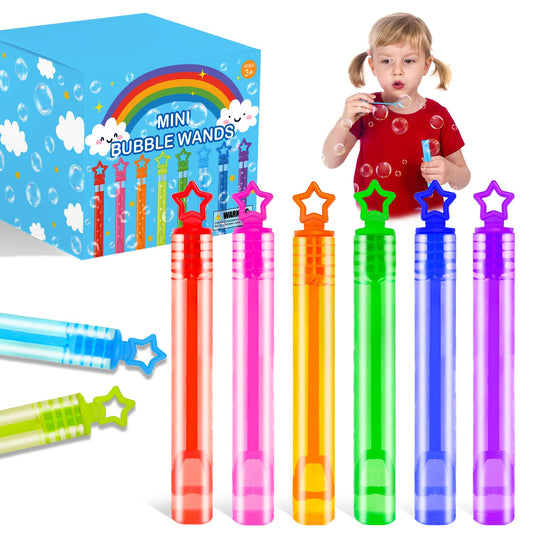 Bulk Mini Bubbles Party Favors for Kids 100-300 Pack, Small Graduation Birthday Pinata Goodie Bag Fillers Non Candy Treats for Toddlers, 4 of July Essentials Toys Prizes Rewards for Boys Girls