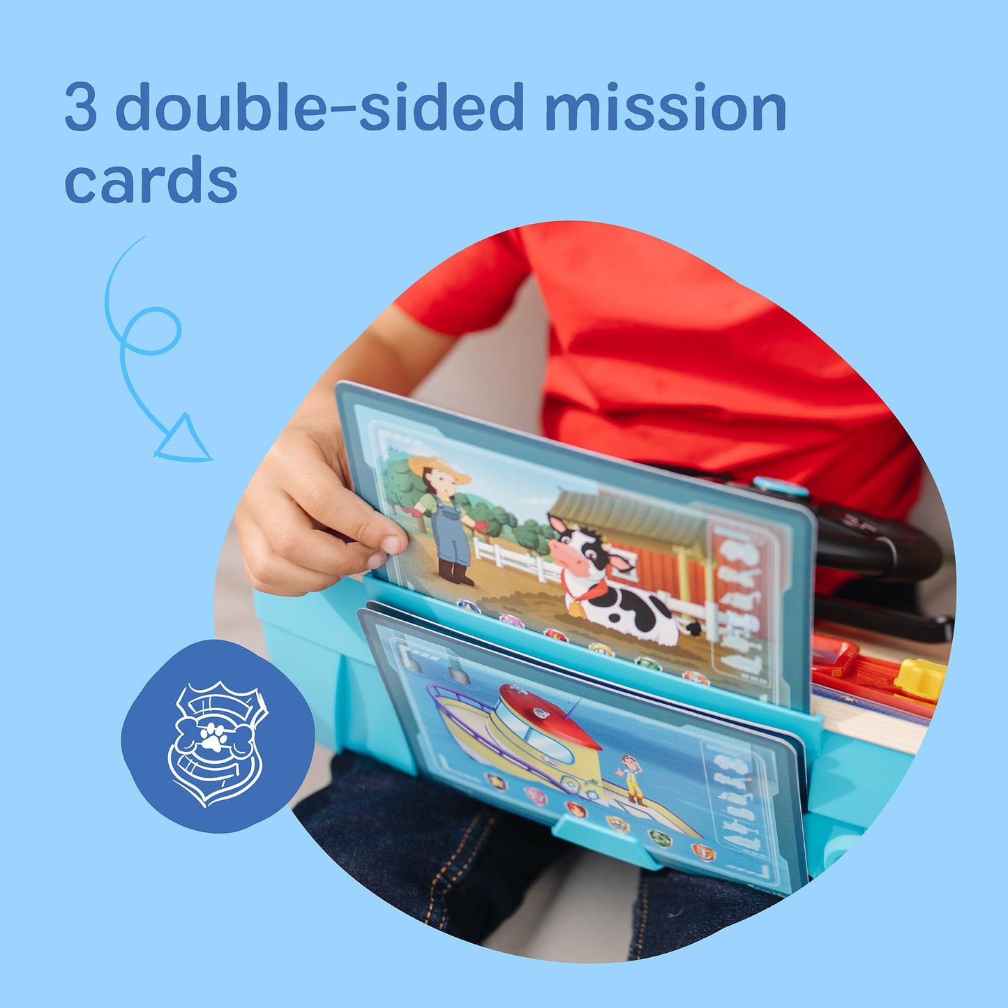 Melissa & Doug PAW Patrol Rescue Mission Wooden Dashboard Kids Activity Board, Toddler Sensory Toys, Pretend Play Driving Toy, PAW Patrol Toys for Kids Ages 3+
