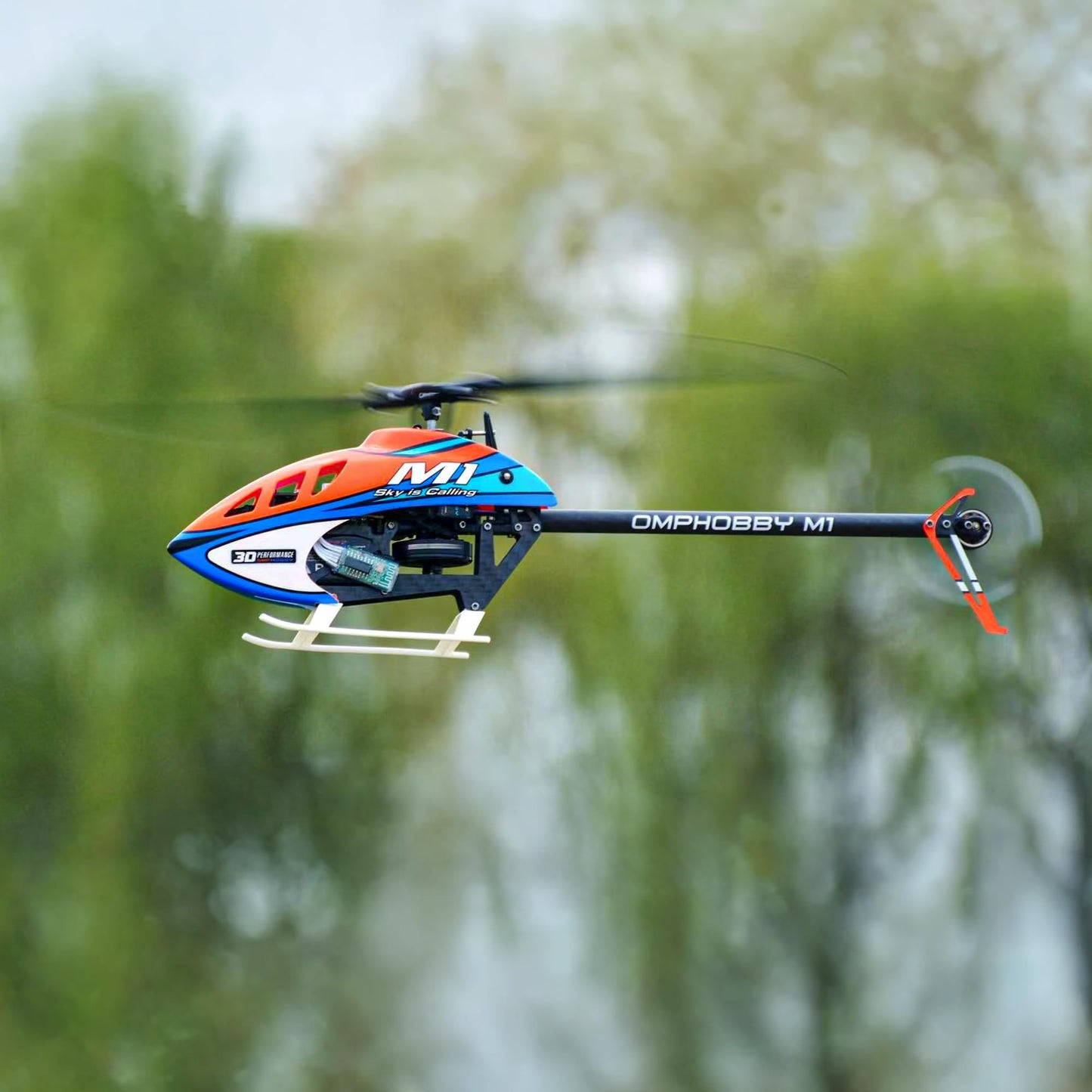 OMPHOBBY M1 V3 PRO BNF Pink (No Controller) RC Helicopter and OSHM2345 SPEKTRUM Satellite Receiver Bundle