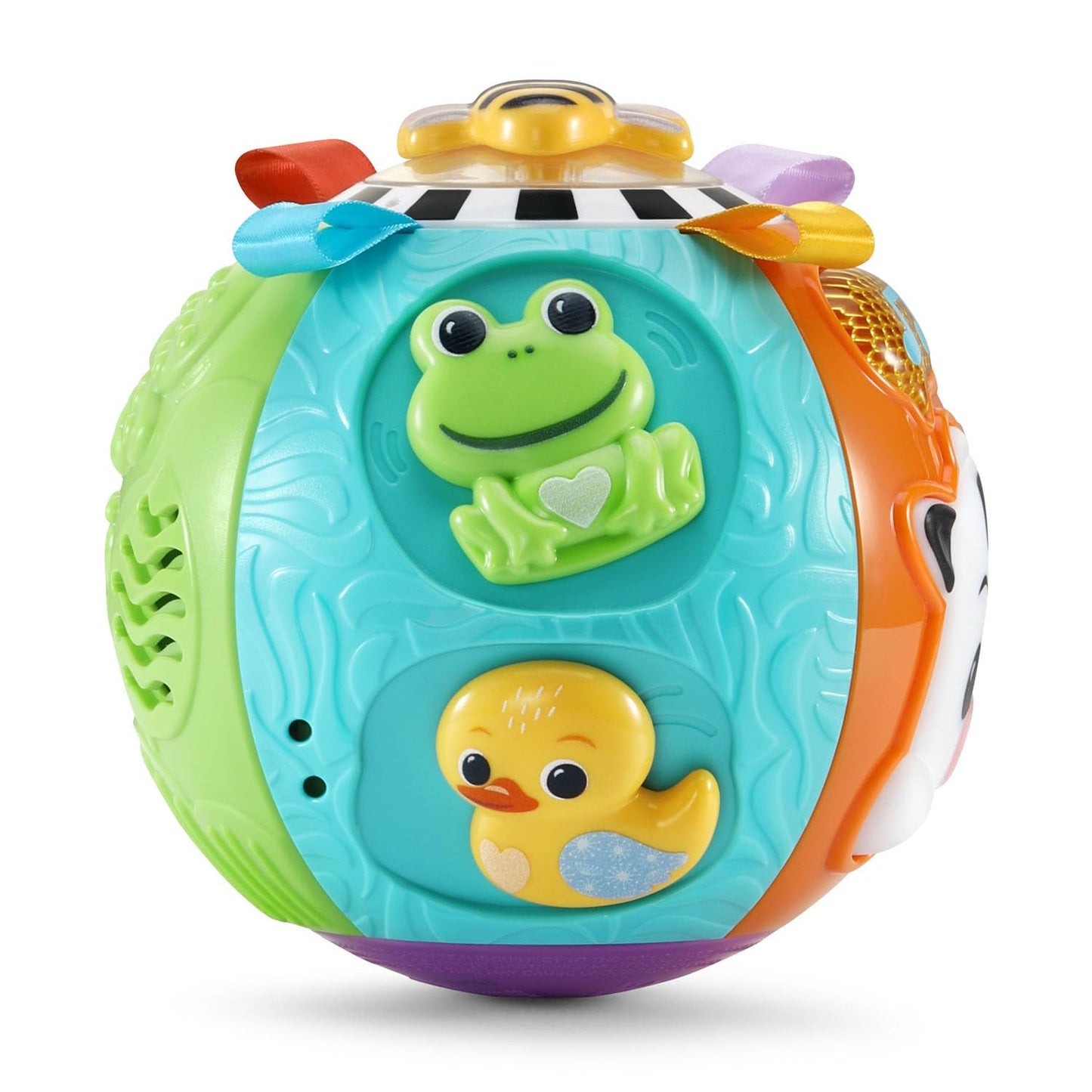 VTech Baby On-the-Moove Activity Ball with Textures, Orange
