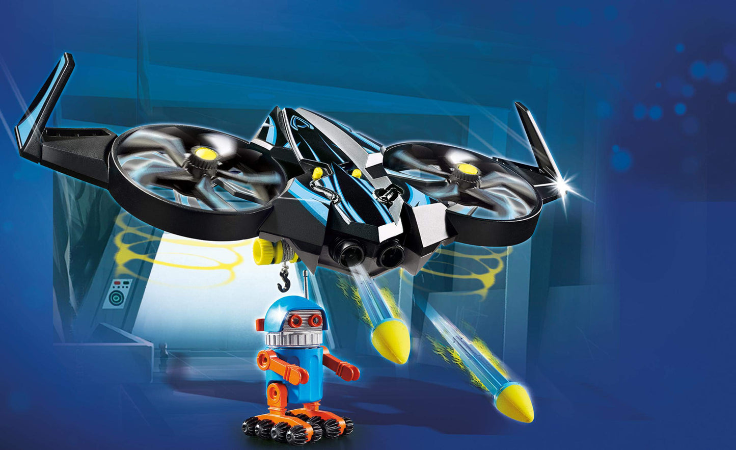 Playmobil The Movie Robotitron with Drone, us:one Size