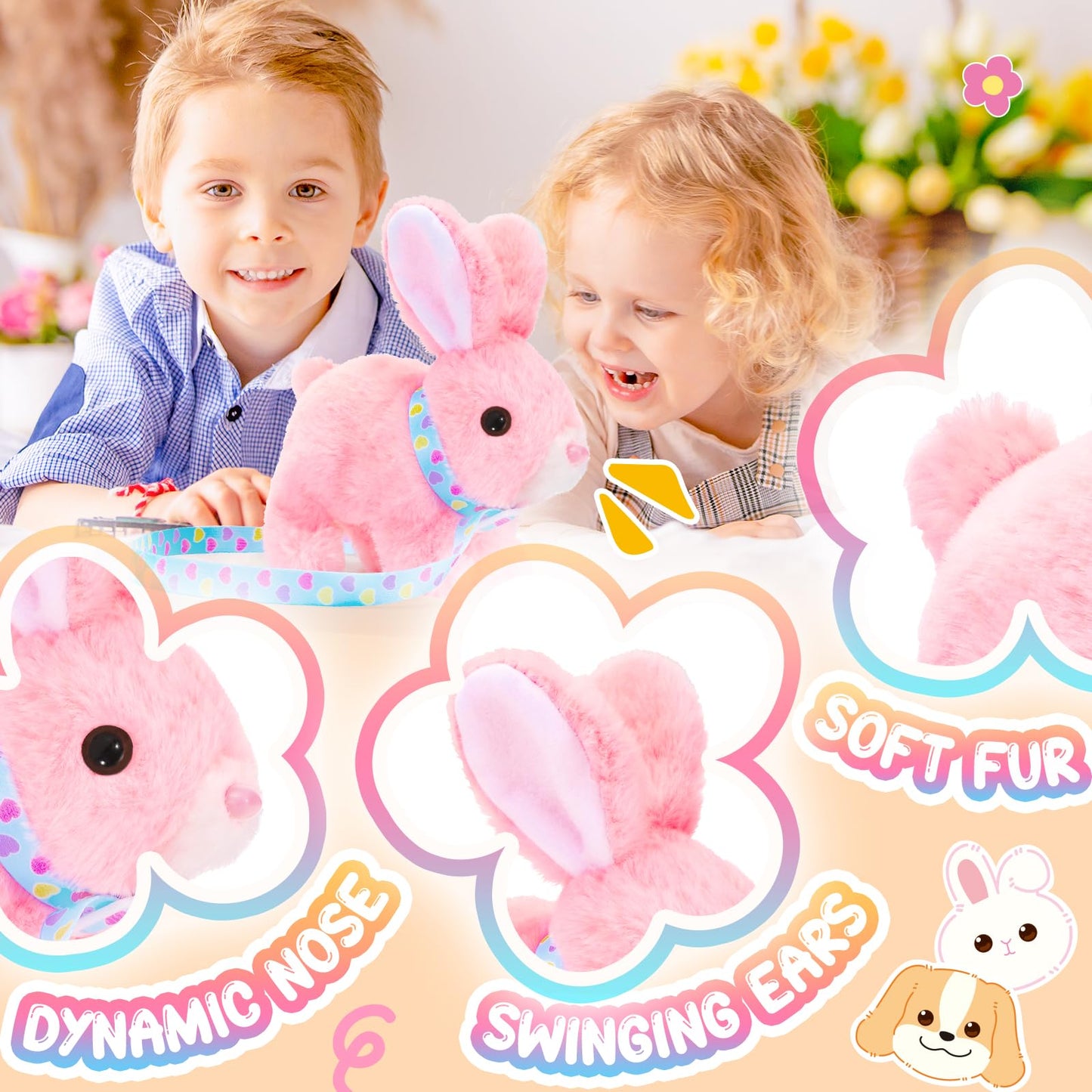 Tagitary Plush Bunny Toy for Kids