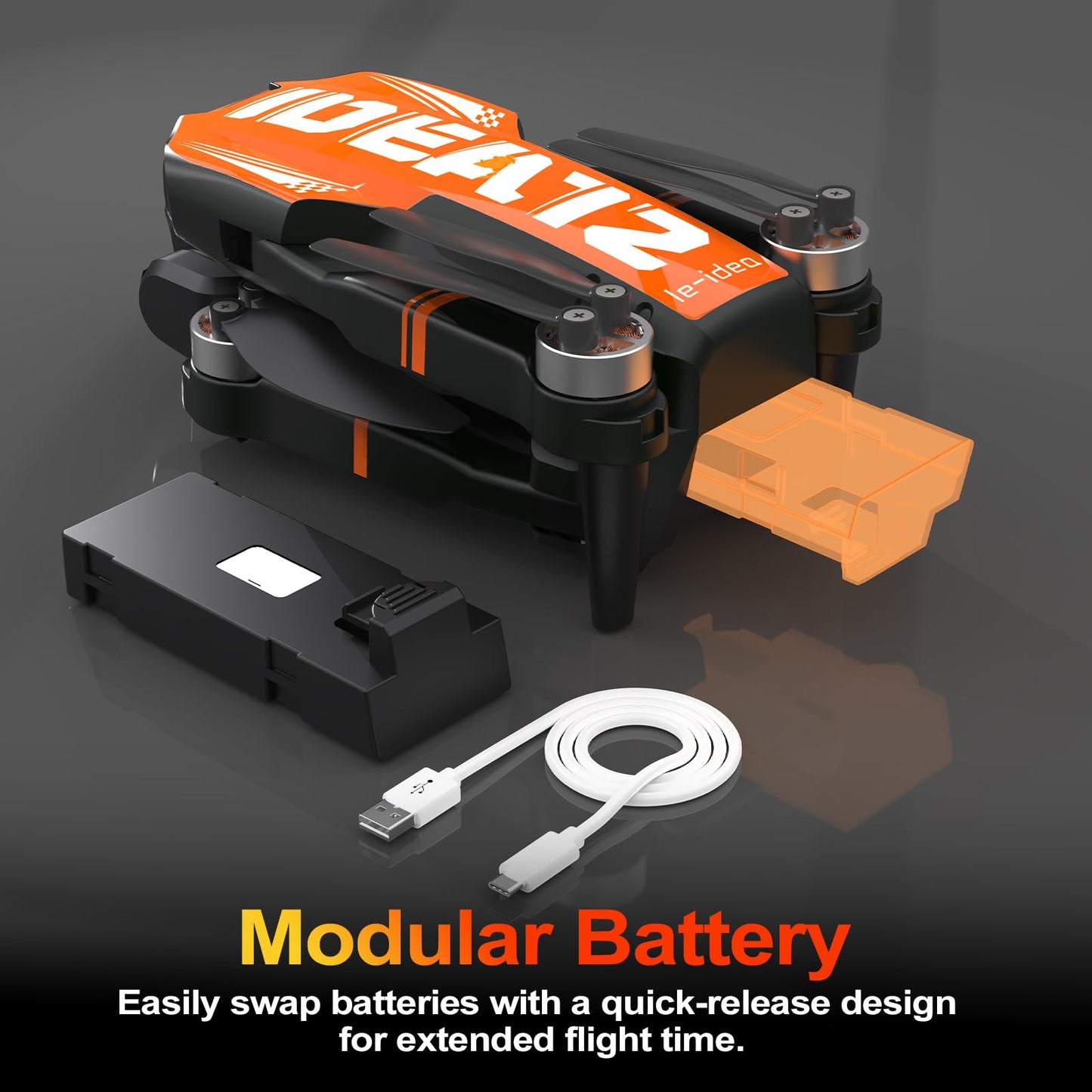 LE-IDEA GPS Drone with Camera for Adults, Professional 4K Camera Drone with Brushless Motor Auto Return Home Follow Me RC Quadcopter for Beginners Foldable Toys Gifts Under 249g IDEA12GPS