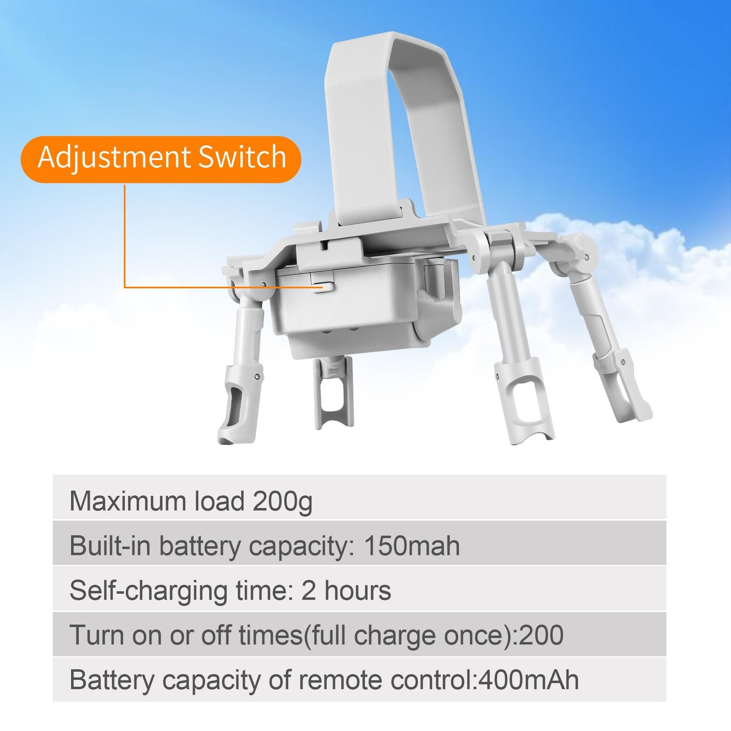 Hanatora Payload Air Drop Release Dropper Device for DJI Mini 3 Pro Drone,Clip Delivery Transport Thrower Dropping System