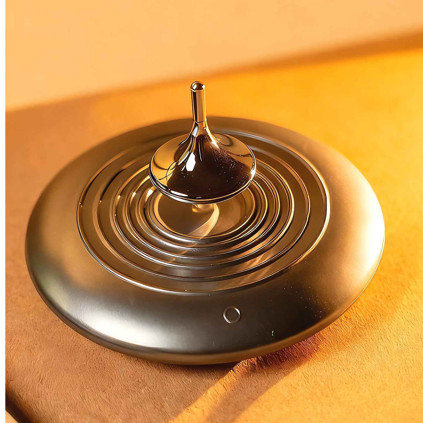 Magnetic Levitating Spinning Top, 360° Floating Gyroscope Desk Decor, Cool Tech Gadget Gift for Men Boyfriend Husband, Ideal for Easter, Anniversary, Birthday & Christmas