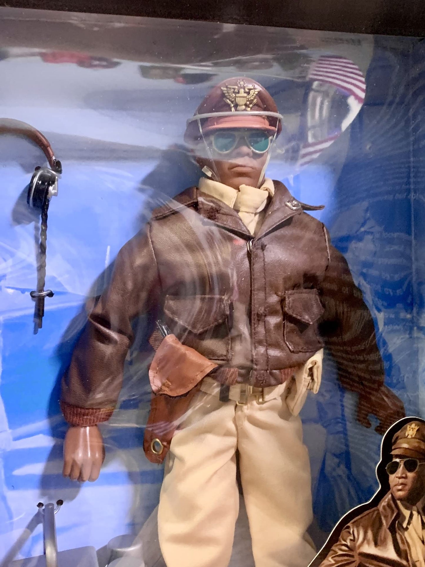 G.I. Joe - 1996 - Classic Collection - WW II Forces Collection - Tuskegee Bomber Pilot - 12 Inch Action Figure - w/ Accessories - RARE - Out of Production - Limited Edition - Collectible