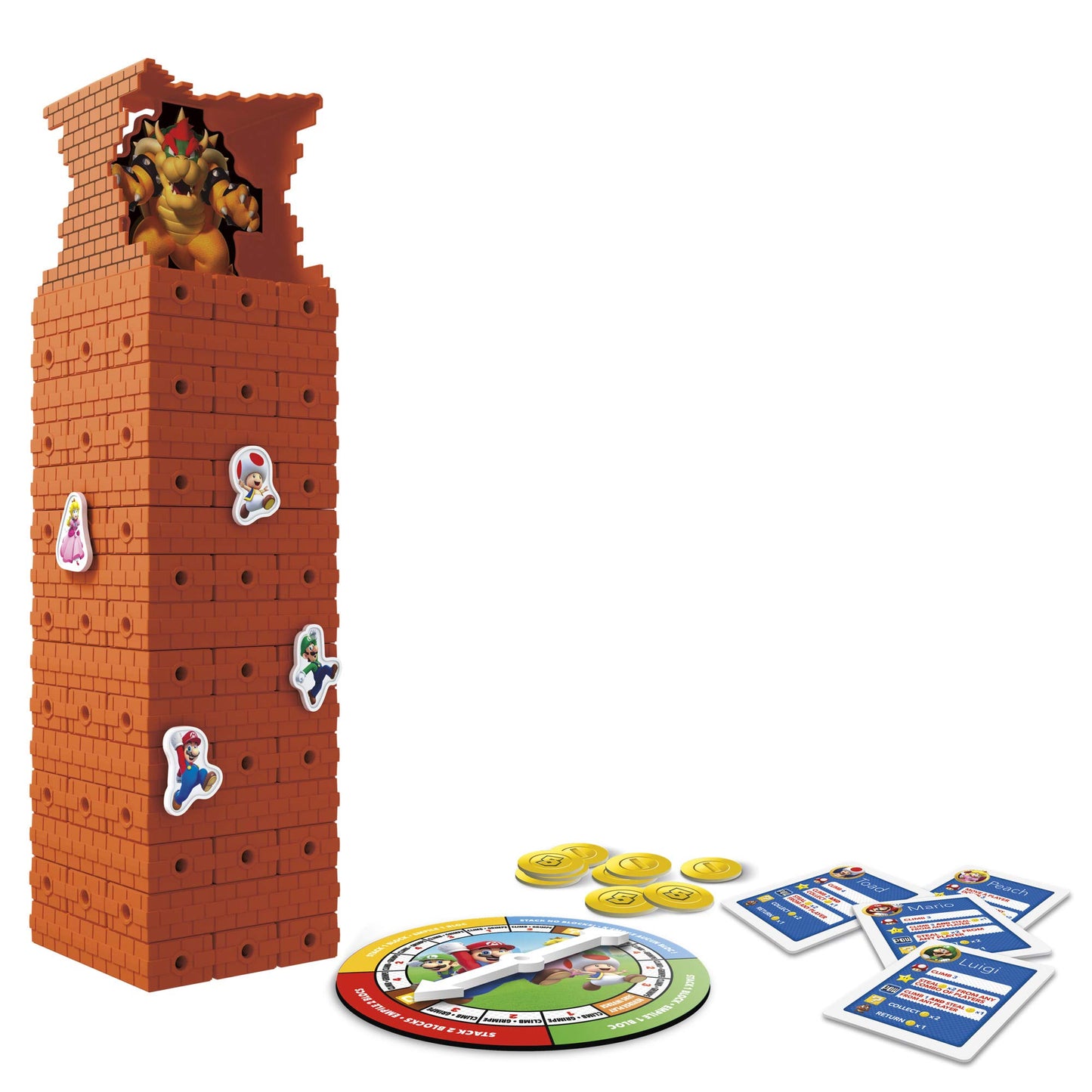 Hasbro Jenga: Super Mario Edition Game | Block Stacking Tower Game | Back to School Gifts for Kids | Classroom Board Games | Ages 8+ (Amazon Exclusive)