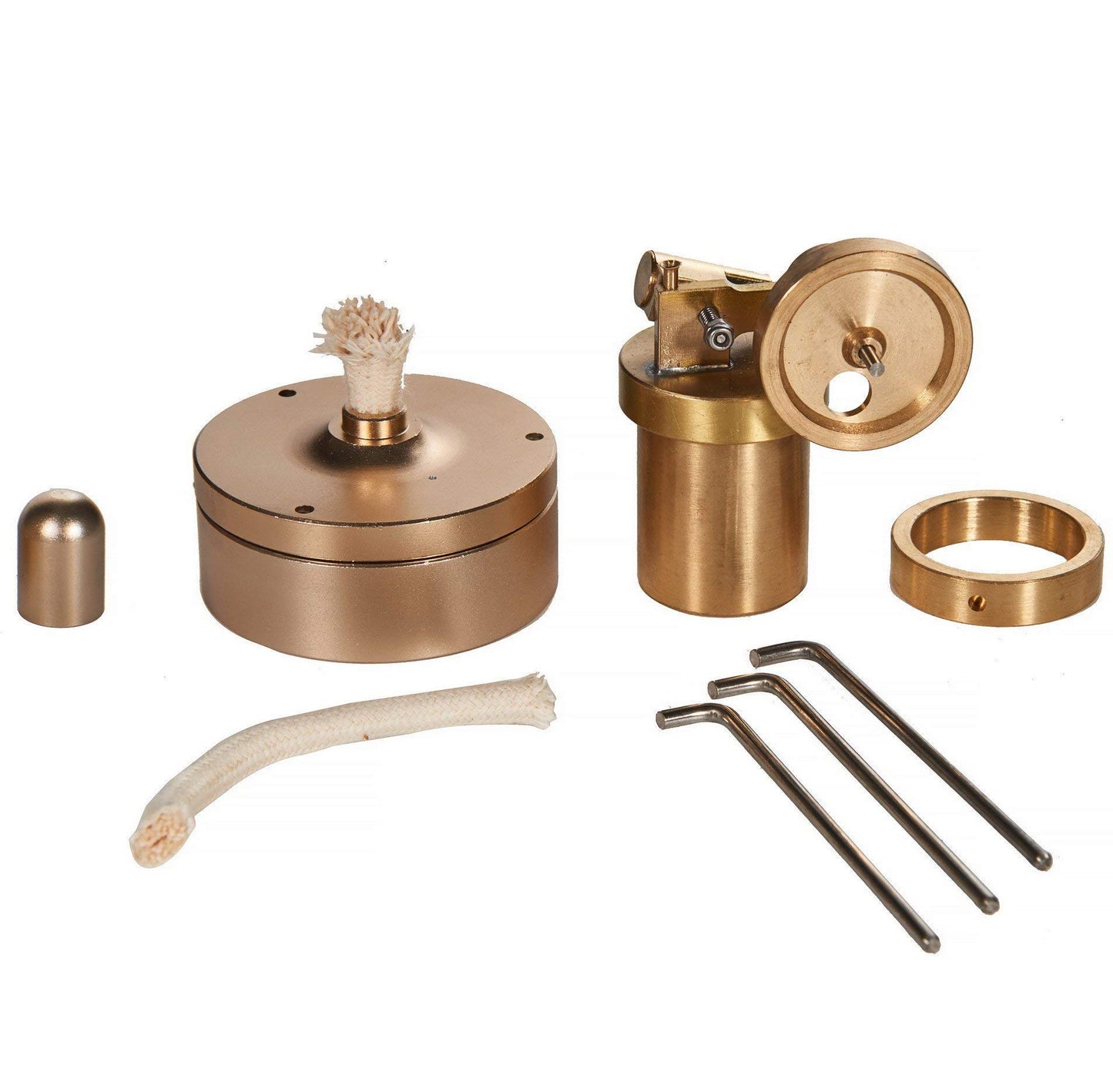 Sunnytech Mini Hot Air Stirling Engine Mini Hot Live Steam Model Education Toy HA001-BJ001