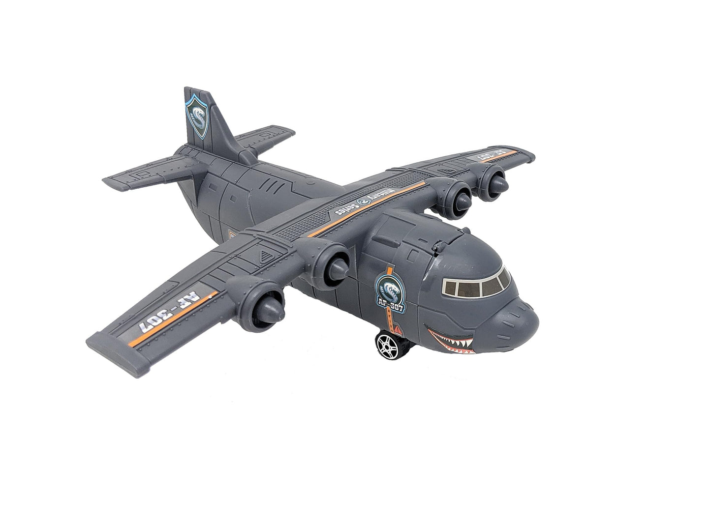 Aircraft Carrier Toy Army Men with Cargo Plane Warplanes Fighter Jets Military Vehicles