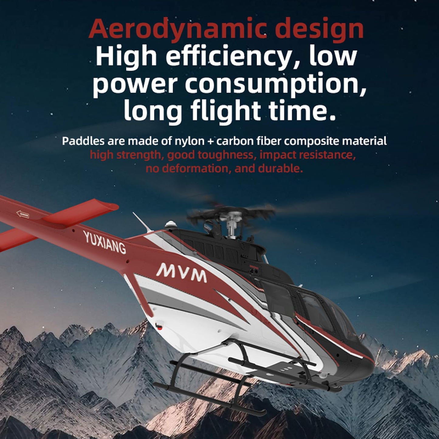 Hylukon 6 Channel Remote Control Helicopter, with Brushless Motors, Altitude Hold, Gyro, Optical Flow Positioning Function, 2.4GHz Aileronless Mini Aircraft Toy for Beginners Teens Adults