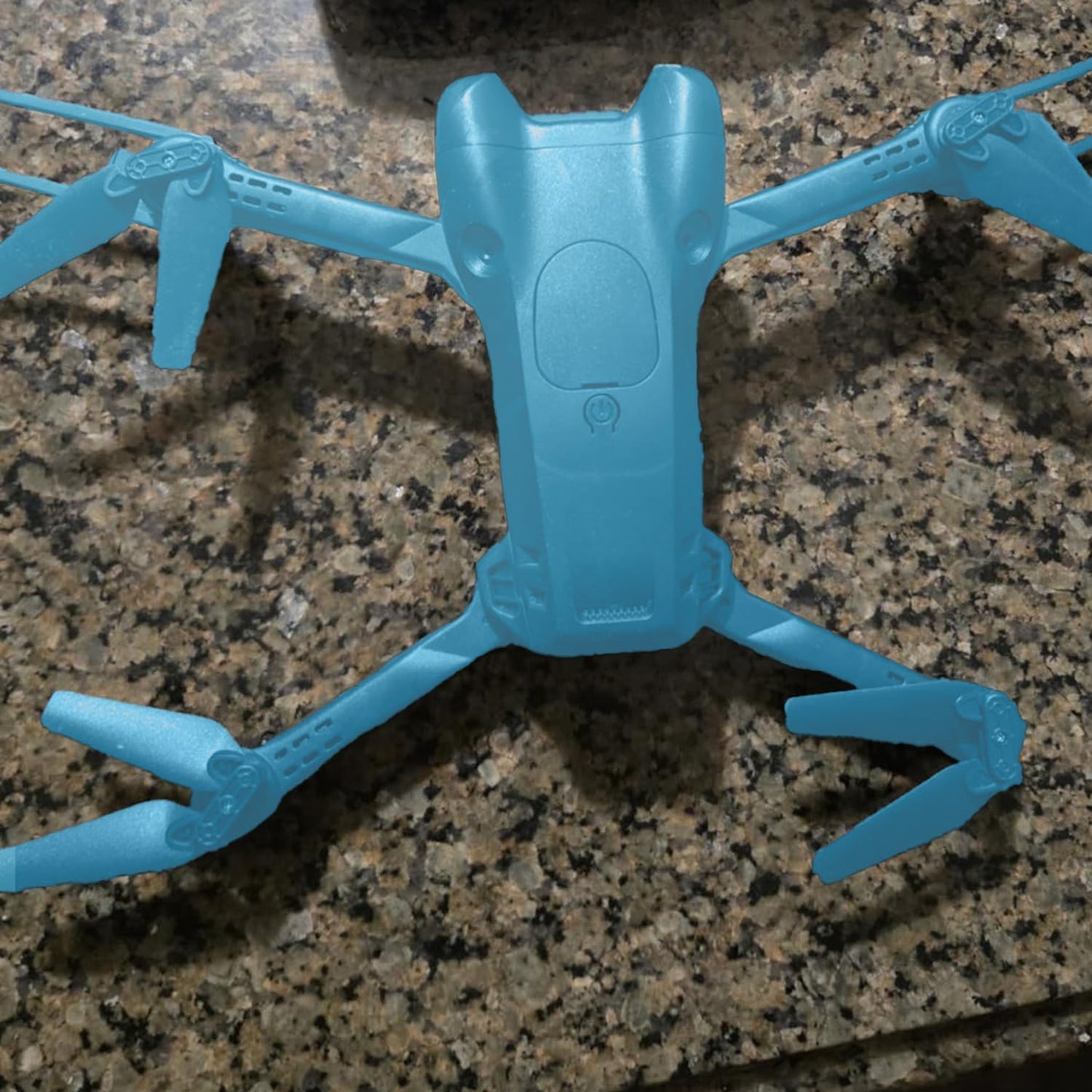 ASFSFQ Drone with Camera 1080P HD,Mini Drone for Beginners Kids Adults,Foldable RC Quadcopter with Stable Hover,Trajectory Flight,One Key Take Off/Land,2 Batteries,Toys for Boys and Girls（Light Blue)