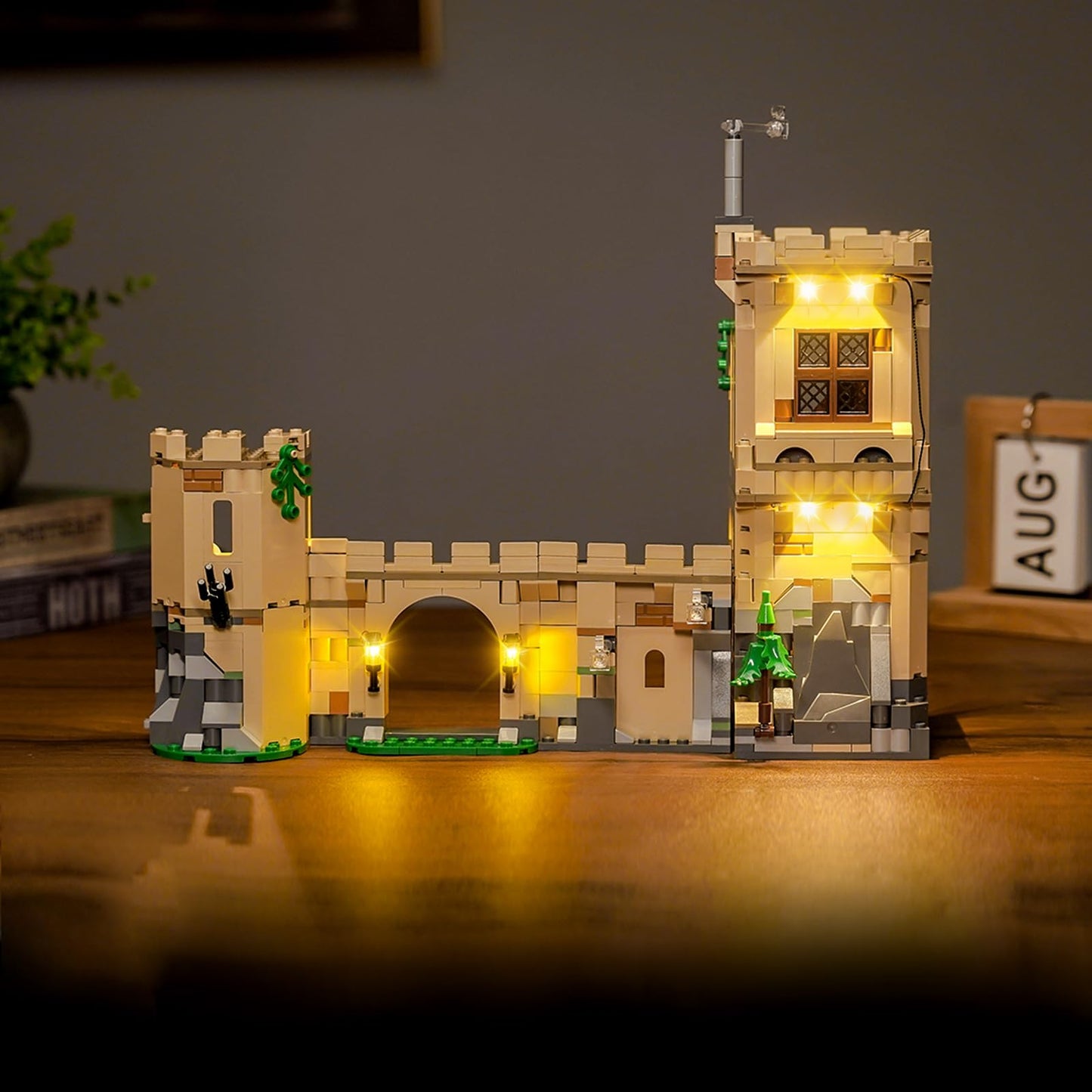 Brickshining LED Lighting Compatible with Lego 76447 Hogwarts Castle Flying Lessons, Light Kit Compatible with Lego 76447, NOT Included The Model Set