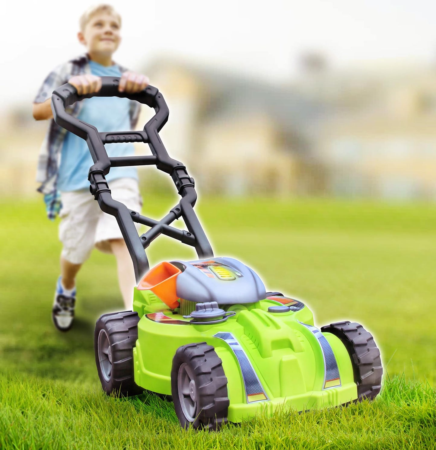 Lanard 53006 Lanard Tuff Tools Light & Sound Power Mower Toy