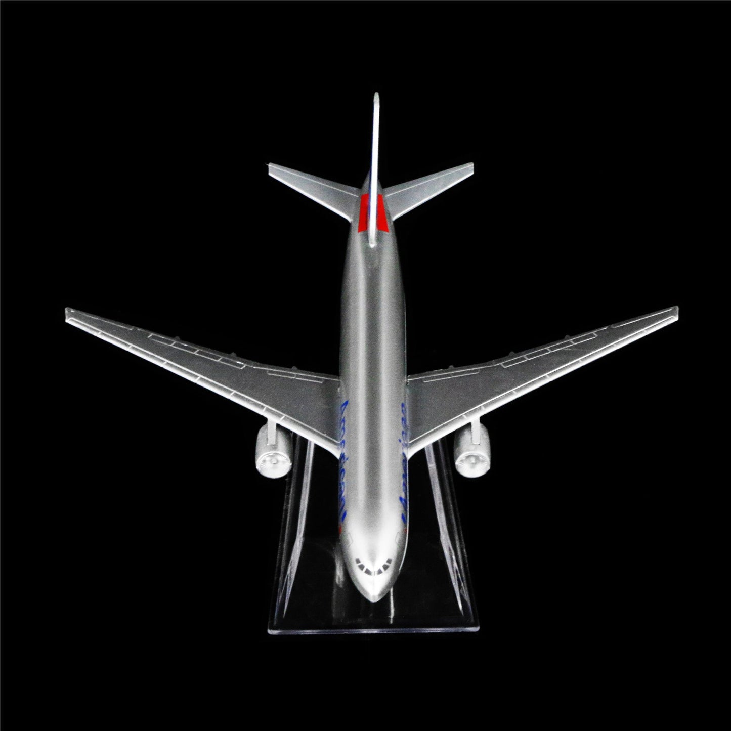 24-Hours The New American B777 Alloy Metal Model Aircraft Birthday Gift Plane Models chiristmas Gift 1:400