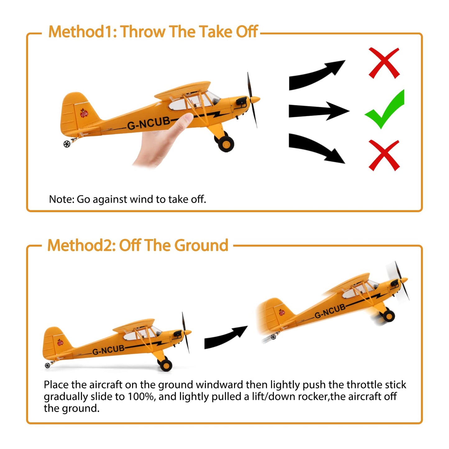 CKYSCHN WLtoys A160 J3 RC Plane, 5 Channel RC Airplanes with 3D/6G Mode, 3D Brushless RC Planes with 2 Batteries, 2.4G Remote Control Airplanes Gifts for Adults