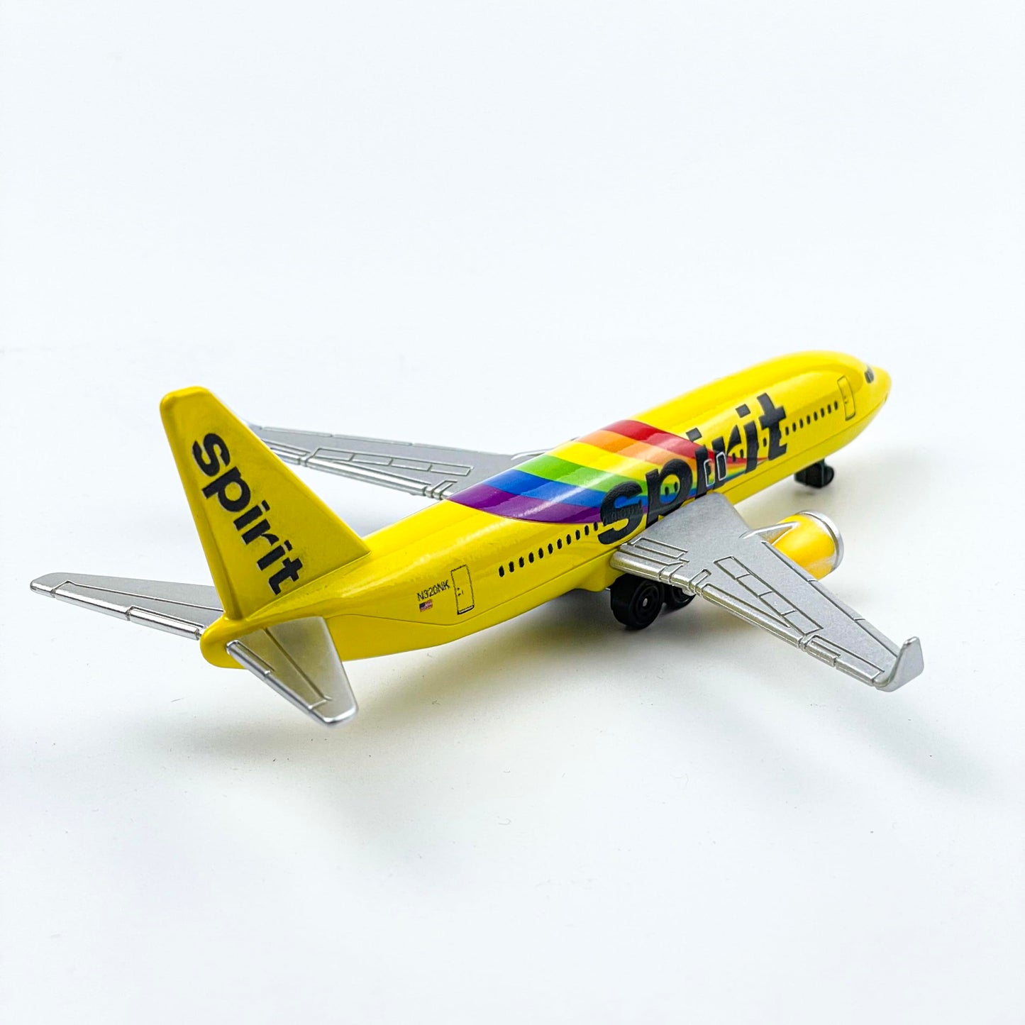 AVIAMUSE Spirit Model Airplane, Rainbow Livery Planes Model Aircraft Suitable for Collection and Display