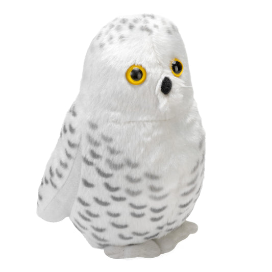 Wild Republic Audubon Birds Snowy Owl with Authentic Bird Sound, Stuffed Animal, Bird Toys for Kids & Birders